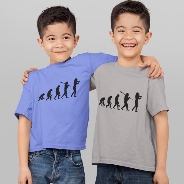 Boys Evolution T-Shirt Black print